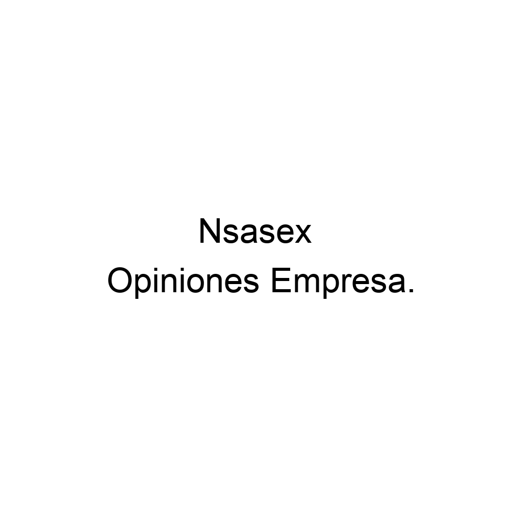 Nuestra opinión de nsasex.co.za